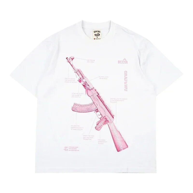VORLIX Shadow Skull Oversized Tee