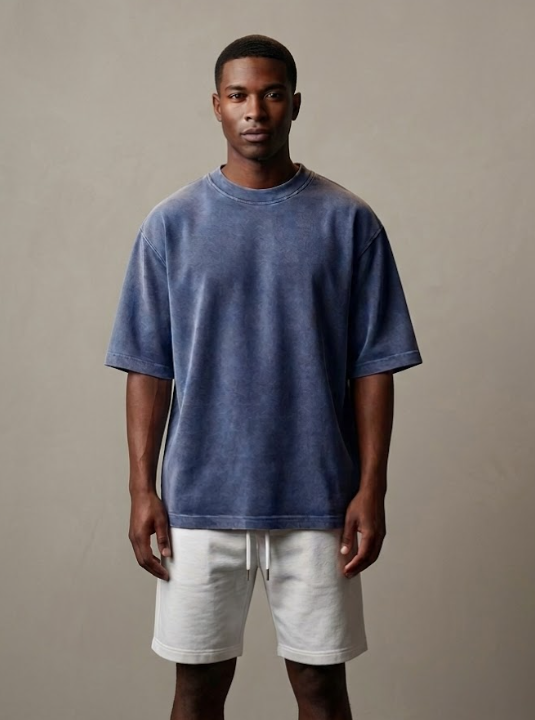 VORLIX Essential Distressed Tee