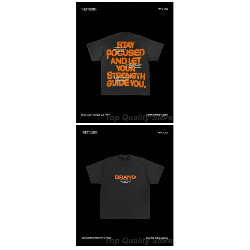 VORLIX Shadow Skull Oversized Tee