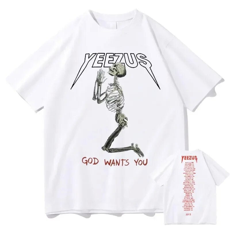 VORLIX Shadow Skull Oversized Tee