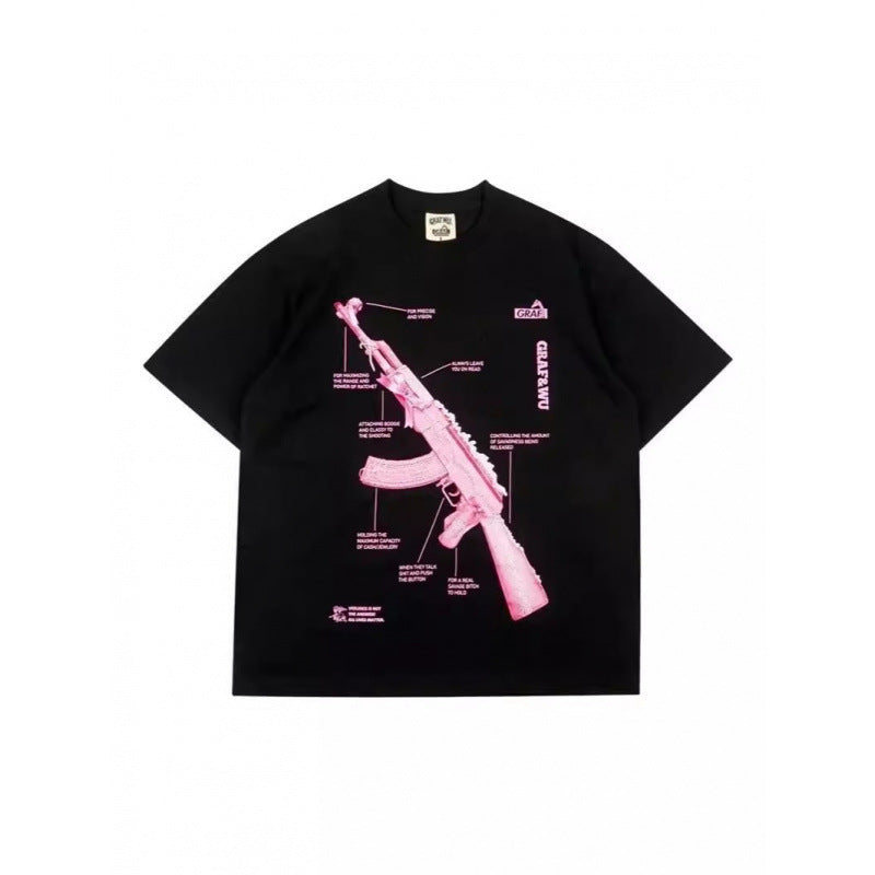 VORLIX Shadow Skull Oversized Tee