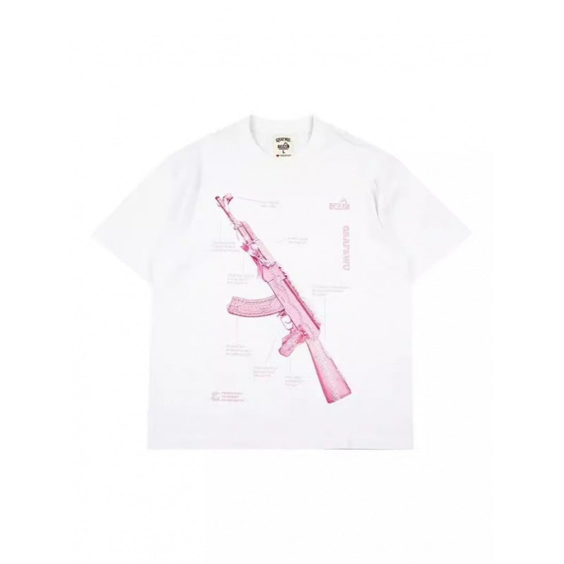 VORLIX Shadow Skull Oversized Tee