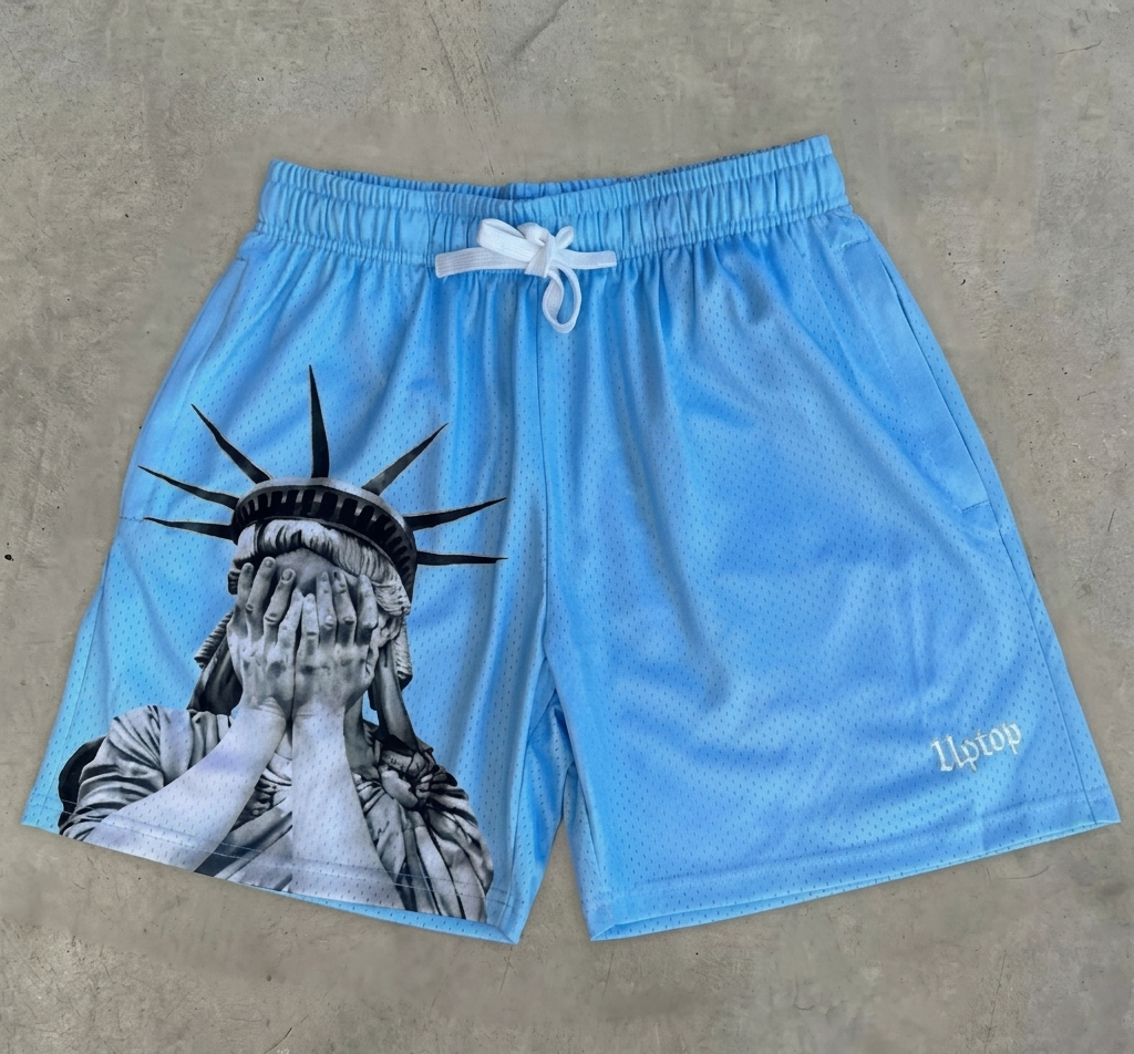 VORLIX "Liberty" Heavyweight Mesh Shorts