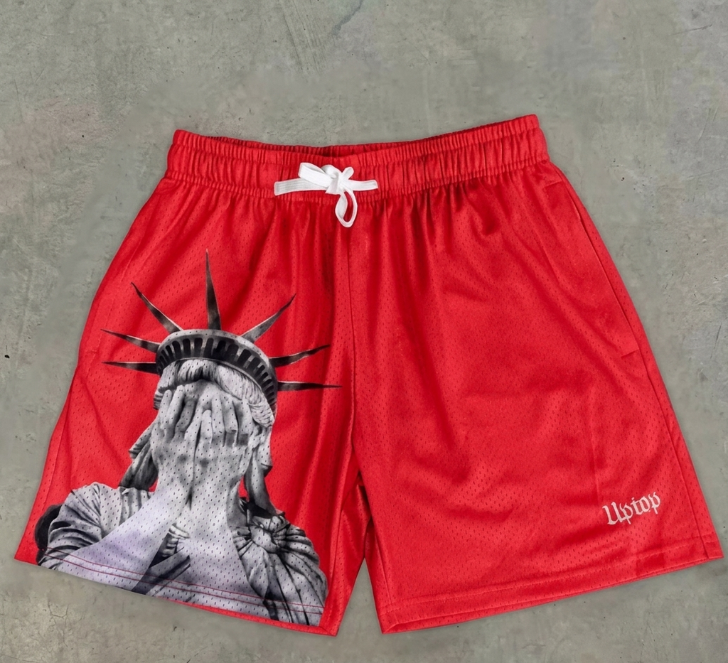 VORLIX "Liberty" Heavyweight Mesh Shorts