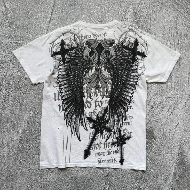 Vorlix Y2K Gothic Oversized T-Shirt (Unisex)
