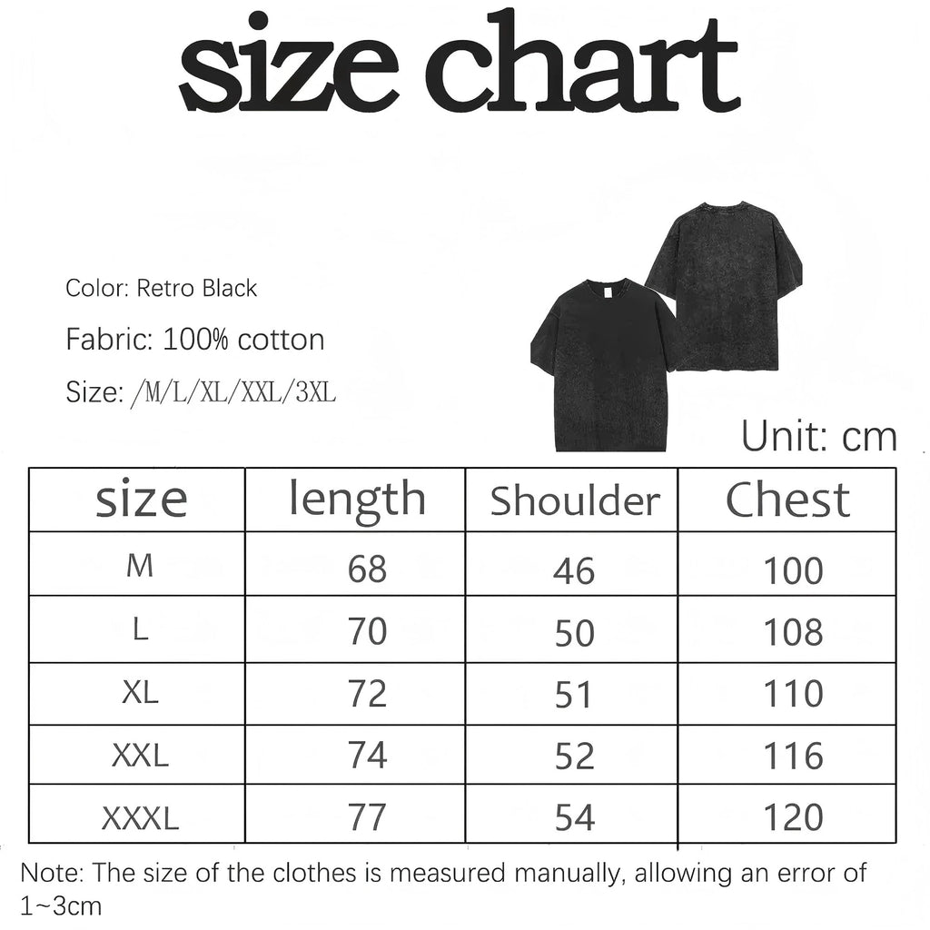 2026 Summer New Zenitsu Agatsuma Breath of Thunder Retro Washed Old T-shirt Demon Slayer 90s Street Style Short-sleeved Top