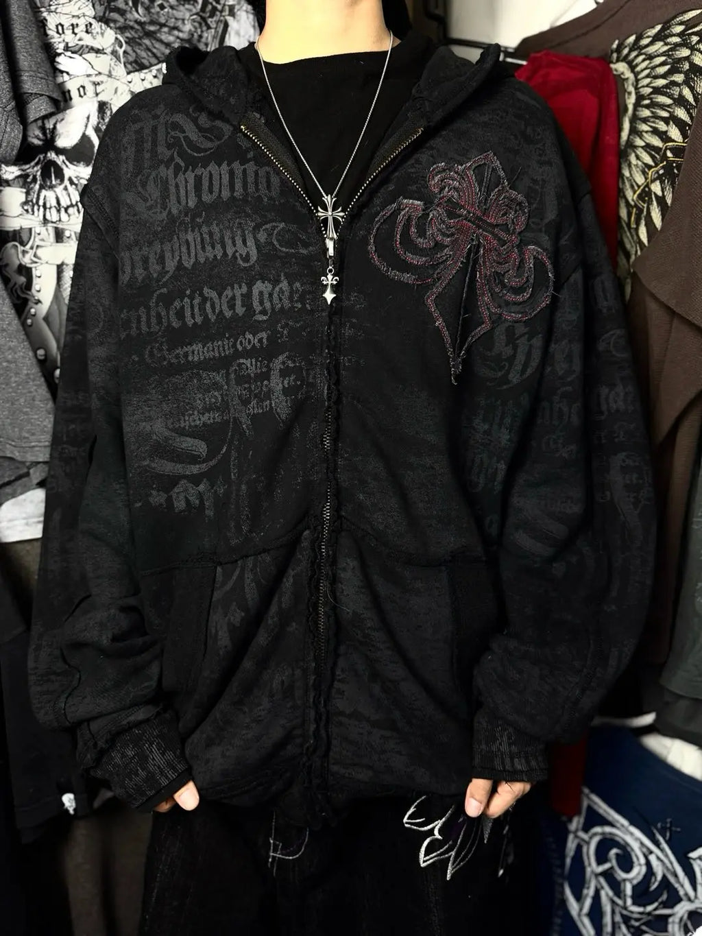 Vorlix Gothic Dark Affliction Hoodie