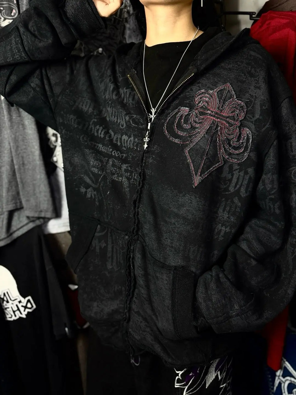 Vorlix Gothic Dark Affliction Hoodie