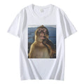 VORLIX Thinking Monkey T-shirt Casual