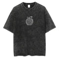Unisex Oversized Anime Washed T-shirt Men One Piece Streetwear Women Short Sleeved Graphic Tee Summer Harajuku Casual Top HipHop