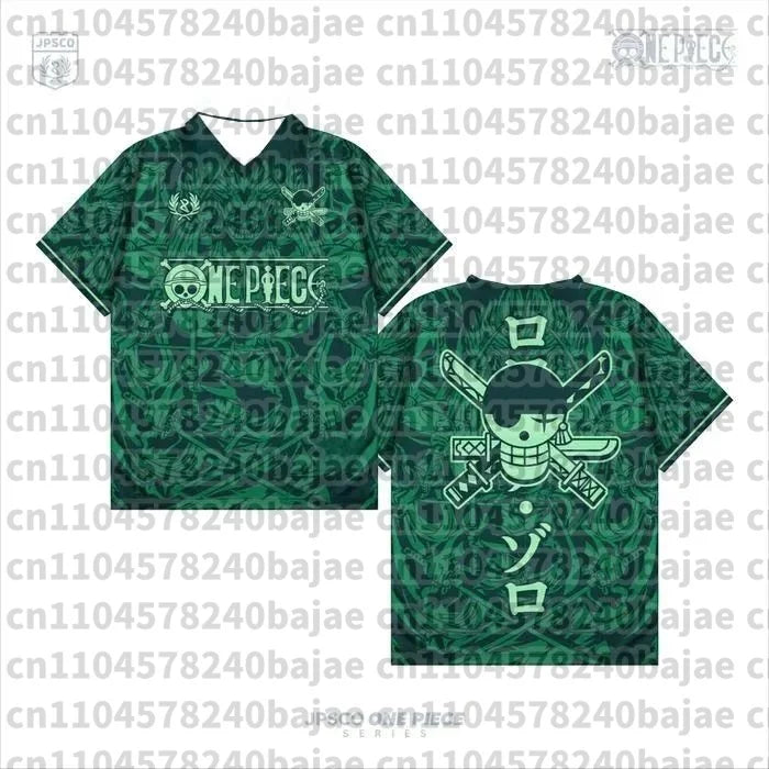 2026 One Piece Luffy Anime T-Shirt Vintage Baseball Jersey Style Men Women 3D Full Print Y2k Streetwear Harajuku Graphic Tee