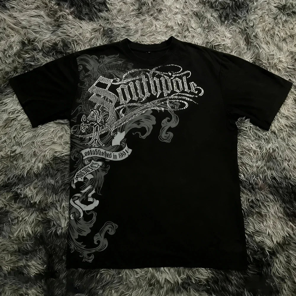 Vorlix Y2K Gothic Style T-Shirt (Unisex)