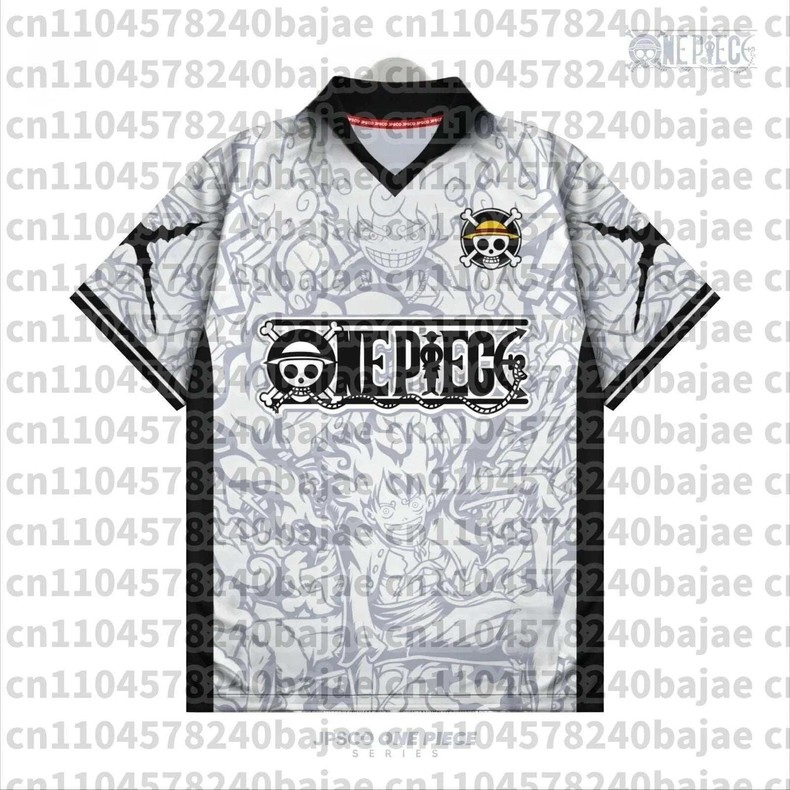 2026 One Piece Luffy Anime T-Shirt Vintage Baseball Jersey Style Men Women 3D Full Print Y2k Streetwear Harajuku Graphic Tee