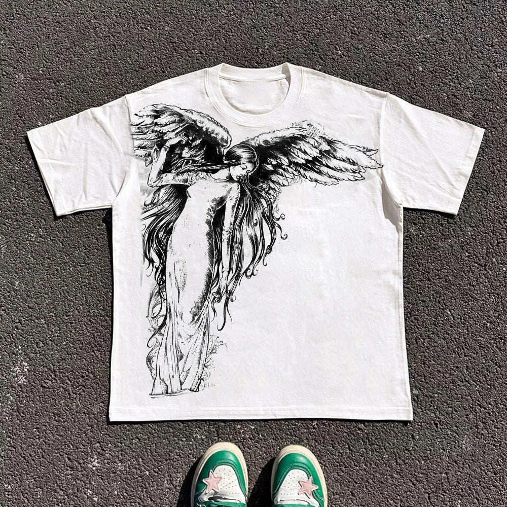 Vorlix Y2K Gothic Oversized T-Shirt (Unisex)