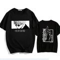 Jujutsu Kaisen Satoru Gojo Unisex Pure Cotton T-shirt 2026 Summer Anime Print Round Neck Casual Parent-child Short Sleeved Top