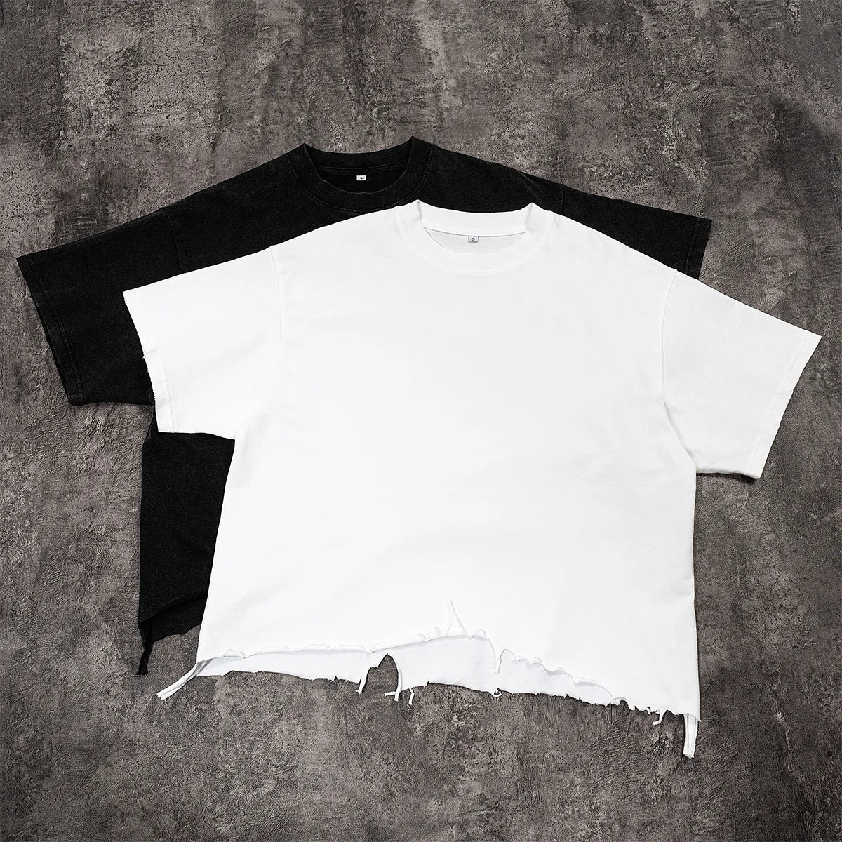 VORLIX High Quality Cotton Vintage Boxy T Shirt For Men