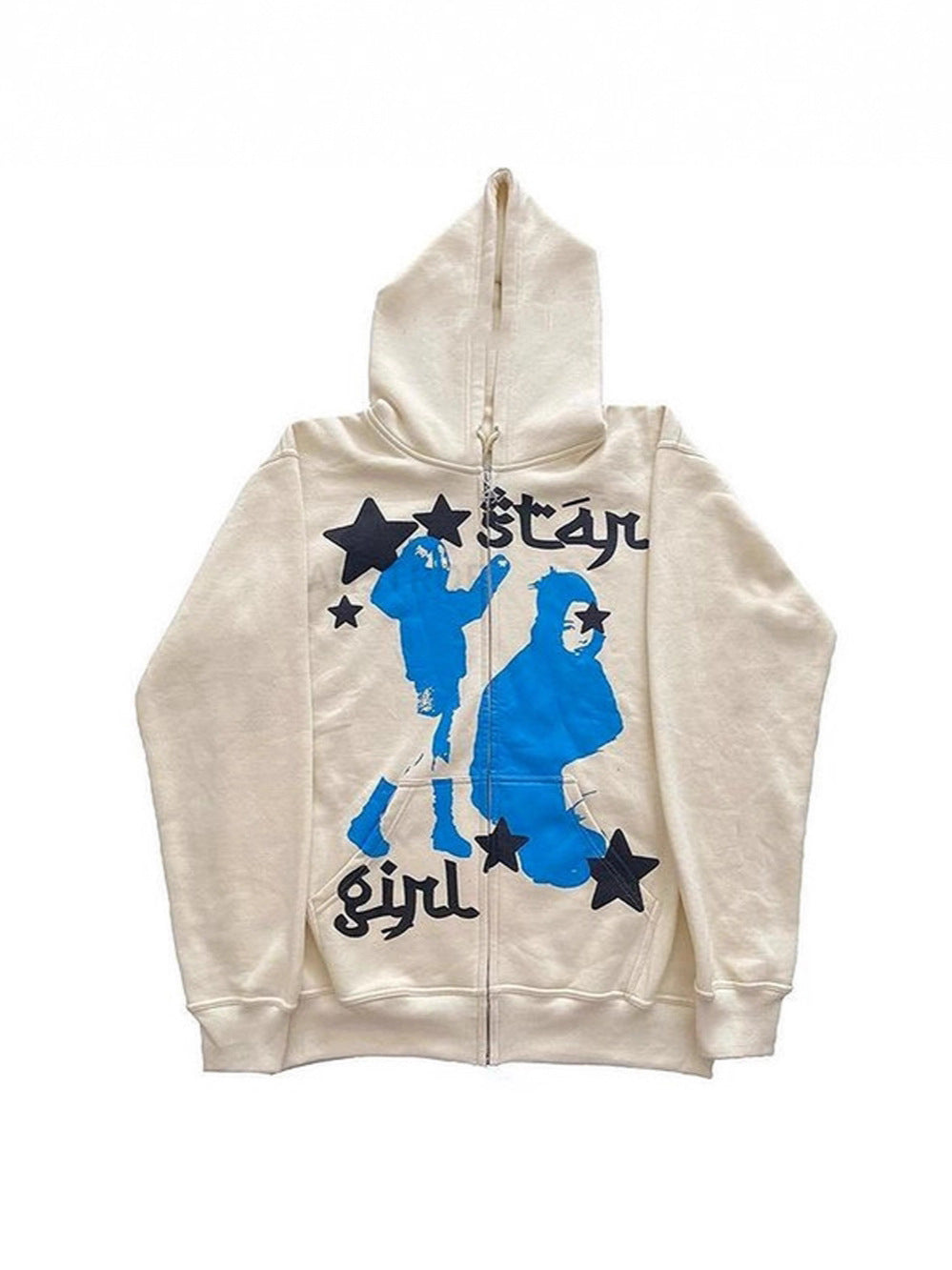VORLIX Oversized Zip Hoodie