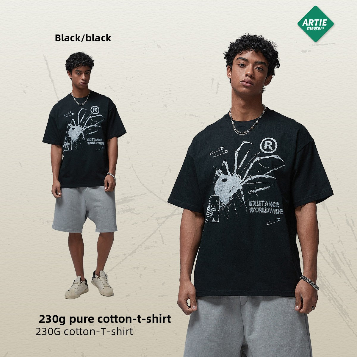 VORLIX Essential Heavy Cotton Tee