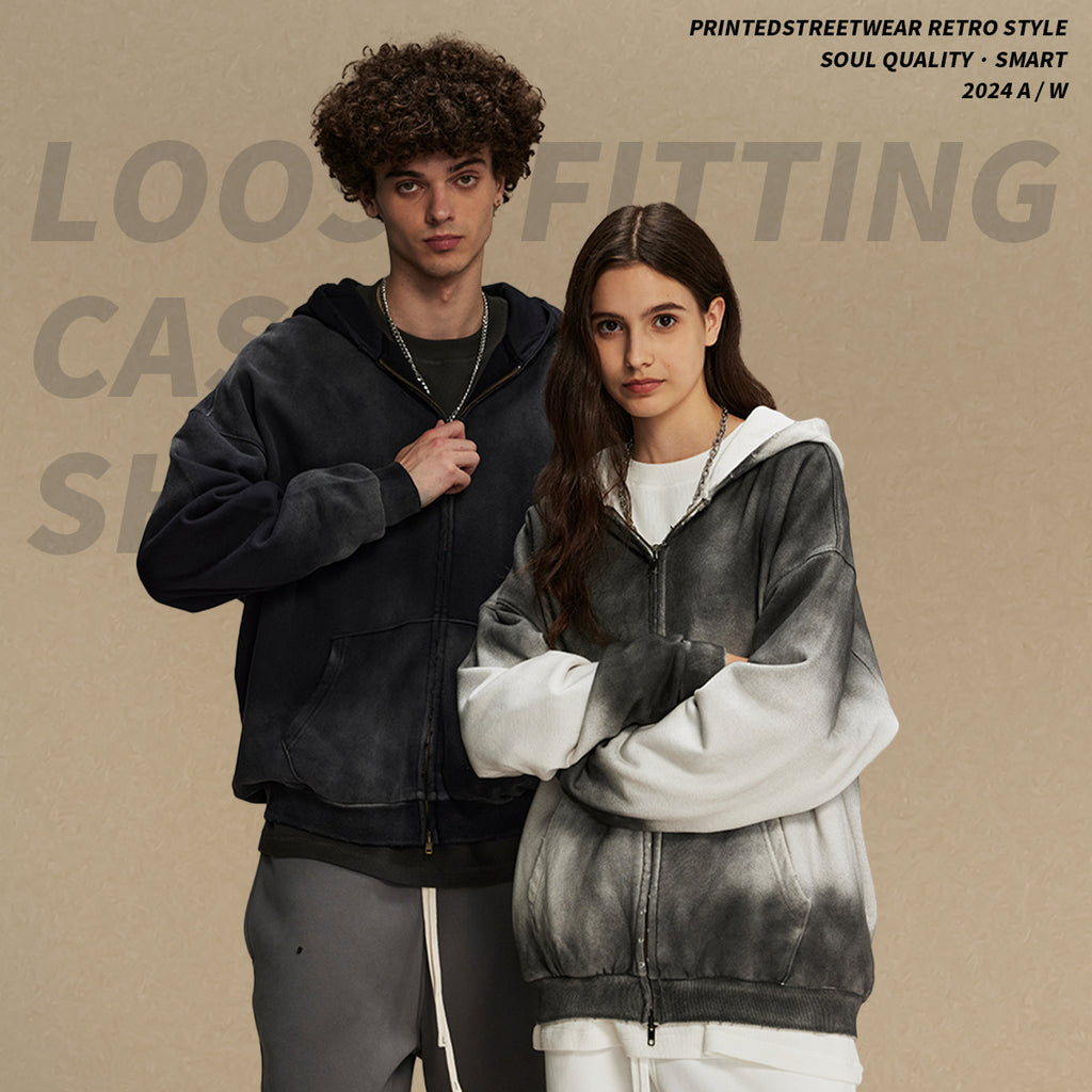 VORLIX “Vintage Fade” Hooded Sweatshirt