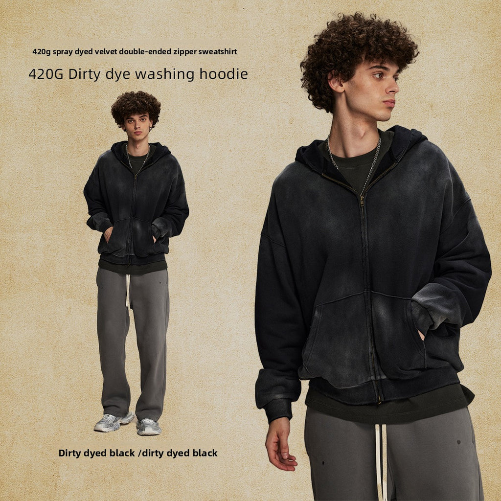 VORLIX “Vintage Fade” Hooded Sweatshirt