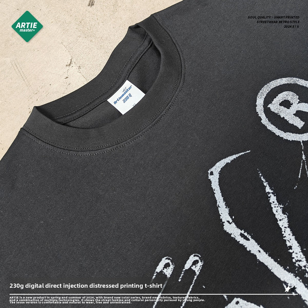 VORLIX Essential Heavy Cotton Tee